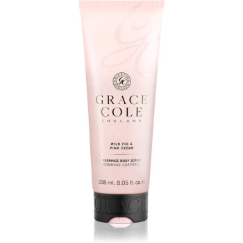 image of Grace Cole Wild Fig & Pink Cedar Brightening Body Scrub 238ml