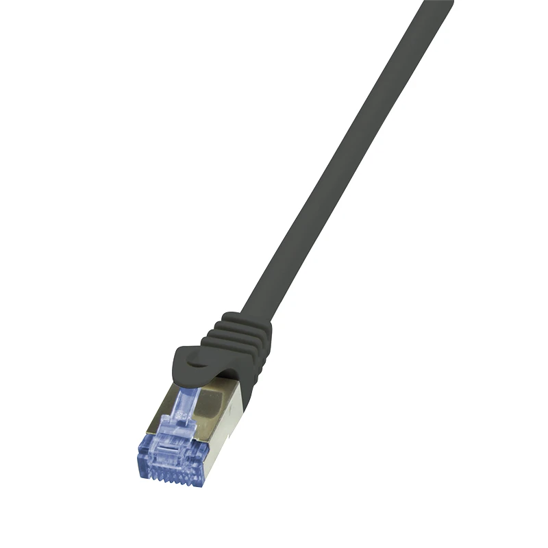 Image of LogiLink PrimeLine Cat.7 S/FTP 0.25m networking cable Black Cat7 S/FTP