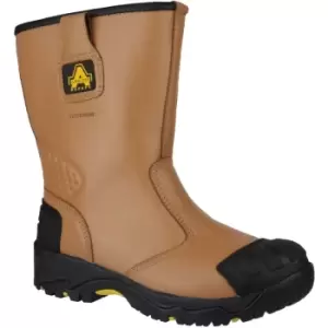 Image of Amblers Safety FS143 Mens Safety Rigger Boot (11 UK) (Tan) - Tan
