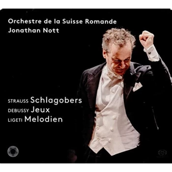 image of Orchestre de la Suisse Romande - Strauss: Schlagobers/Debussy: Jeux/Ligeti: Melodien CD