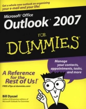 Image of Outlook 2007 for Dummies by Bill Dyszel Book