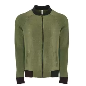 Image of Next Level Unisex Adults PCH Bomber Jacket (3XL) (Heather Military Green)