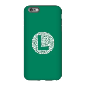 Image of Nintendo Super Mario Luigi Items Logo Phone Case - iPhone 6 Plus - Tough Case - Gloss