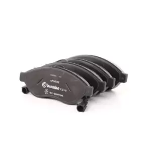 Image of BREMBO Brake pad set PRIME LINE P 23 143 Brake pads,Brake pad set, disc brake FIAT,PEUGEOT,CITROEN,Ducato Kastenwagen (250_, 290_)