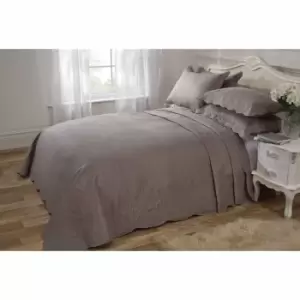 Image of Emma Barclay Bedspread Set Athena Single Bed Mink