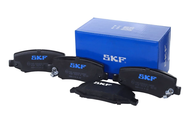 Image of SKF VKBP 90374 A Brake pad set with acoustic wear warning Brake Pad Set,disc brake (402)