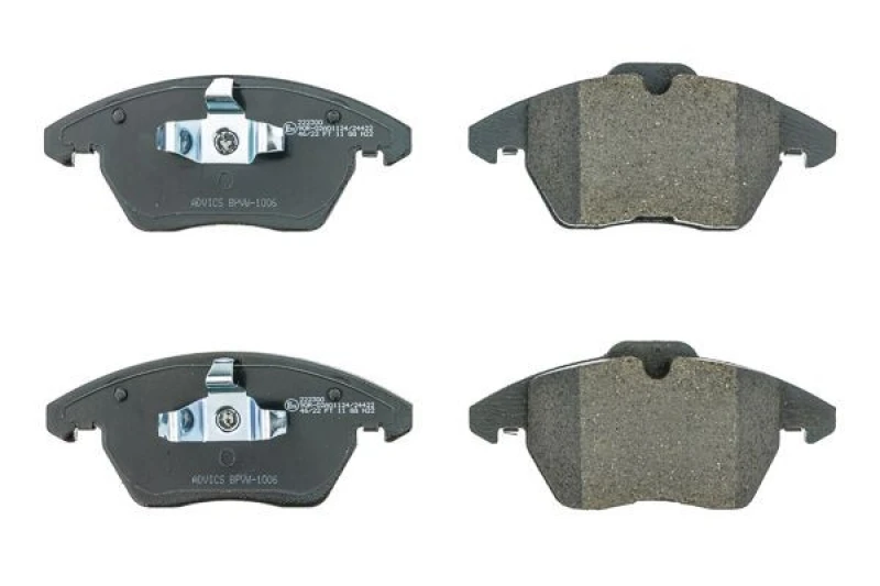 Image of AISIN Brake pad set AISIN BPVW-1006