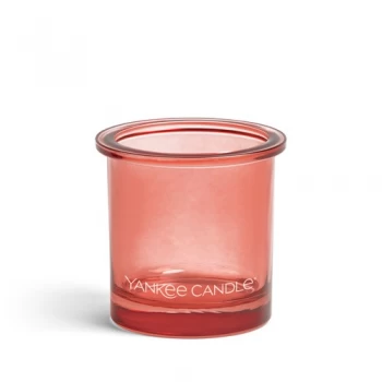 Image of Yankee Candle Pop Coral Candlestick for Votive Candle