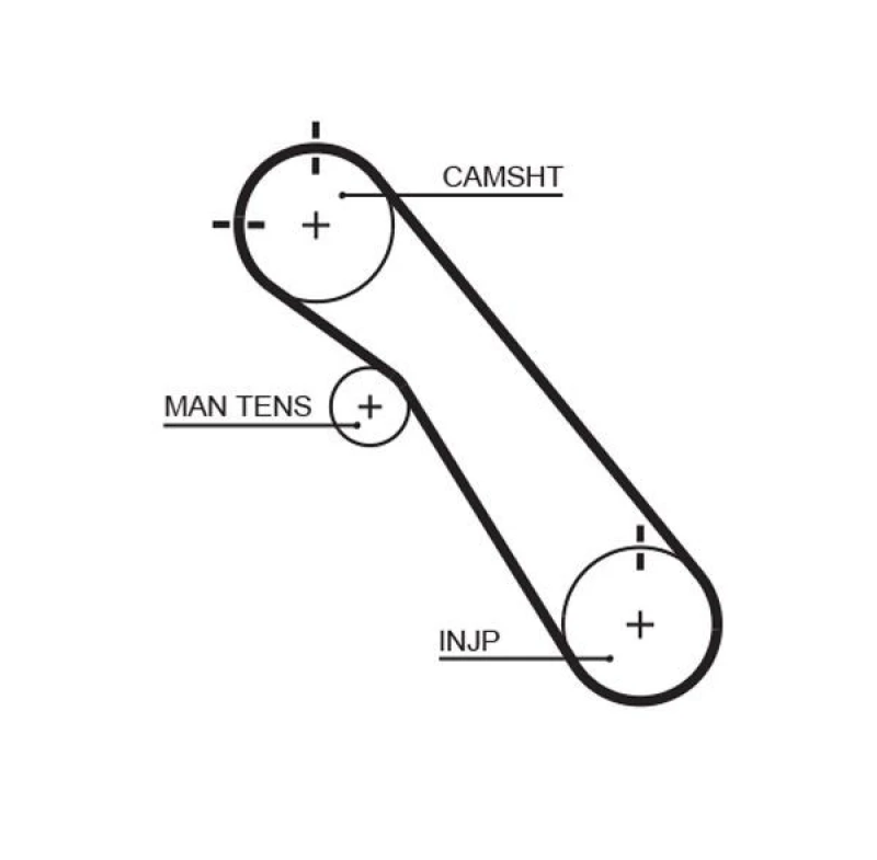 Image of GATES Timing Belt GATES 5548XS
