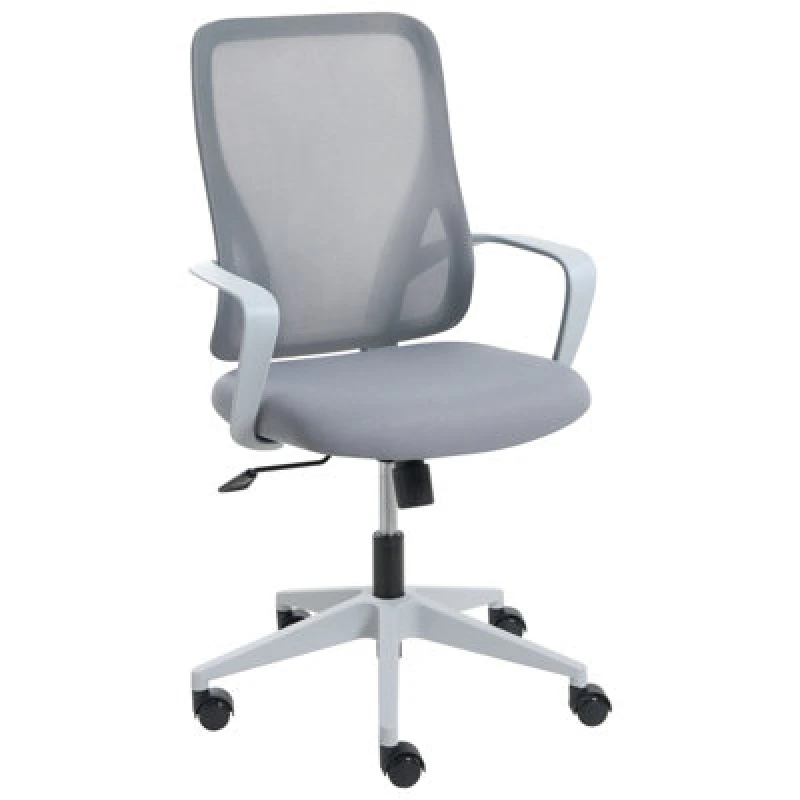 Image of Beliani Office Chair Luma Light Grey