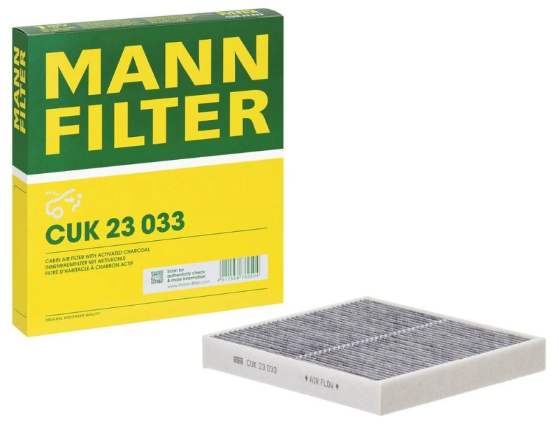 Image of Pollen filter MANN-FILTER CUK 23 033