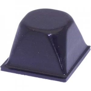 Image of Foot self adhesive circular Black x H 20.5mm x 13.2mm TOO