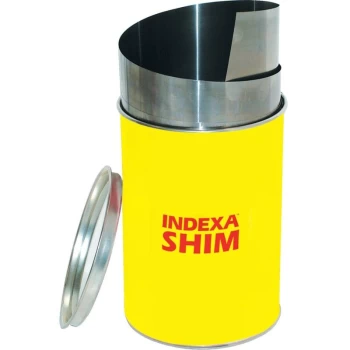 Steel Shim Pack 0.05MM-0.50MM 150MMX300MM 8PC - Indexa