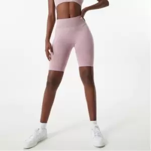 image of USA Pro Seamless Longline Cycling Shorts - Pink