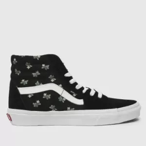 Image of Vans Sk8-hi Trainers In Black & Green