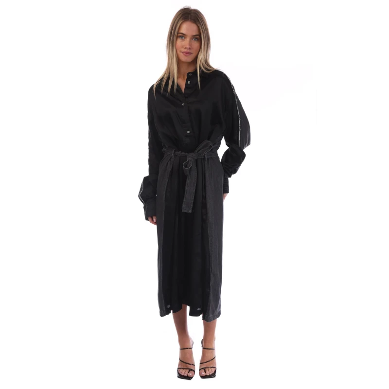 Image of Diesel D-Paige-Stram Dress Black female 40 inch