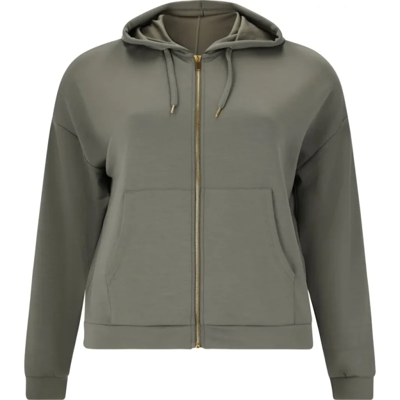 Image of Q Sportswear Womens zip-up hoodie Q Sportswear Tiamo Gris Female 44