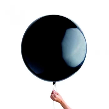 image of Black Gender Reveal Balloon Pack of 6 23034-GR