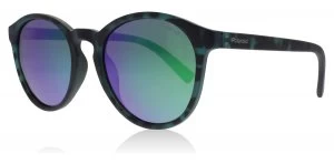 Image of Polaroid Junior PLD8024/S Sunglasses Havana Green PHW Polariserade 47mm