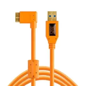 Image of TetherTools TetherPro USB 3.0 Male to Micro-B Right Angle Cable - 4.6m
