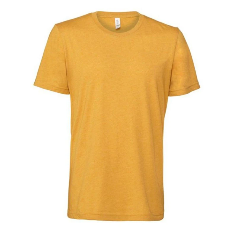 Image of Bella + Canvas Mens Heather Cvc Short Sleeve T-Shirt in Light Green Size: XS Light Green Male XS