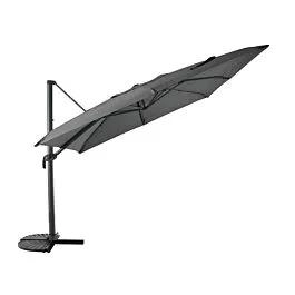 Amir Royalcraft 3.5m LED Cantilever Overhanging Parasol - Garden & Outdoor