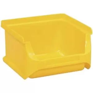 image of Allit 456202 Storage bin (W x H x D) 100 x 60 x 100 mm Yellow