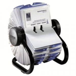 Image of Rolodex Business File Black 400 Capacity 67236
