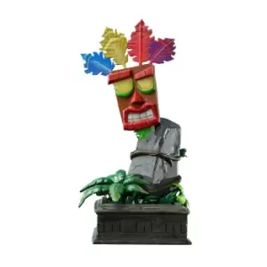 image of First 4 Figures Crash Bandicoot Statue Mini Aku Aku Mask (40cm)