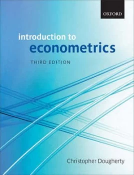 Image of Introduction to Econometrics by Christopher Dougherty Paperback