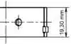 Image of Conrod Bearing Set 77272600 by Kolbenschmidt