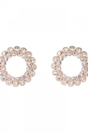 image of Ted Baker Auluna Crystal Aurora Hoop Earrings TBJ2791-24-02