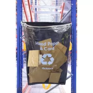 Image of Clear Racksack Mixed Card and Paper Logo - Pack 5