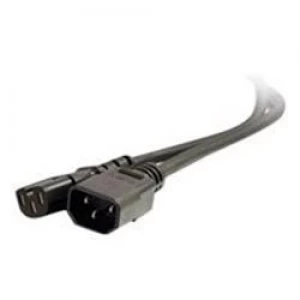 Image of C2G 250 Volt Hot Condition Power Cord Extension