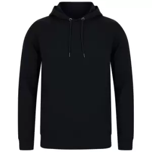 image of Henbury Unisex Adult Sustainable Hoodie (3XL) (Black)