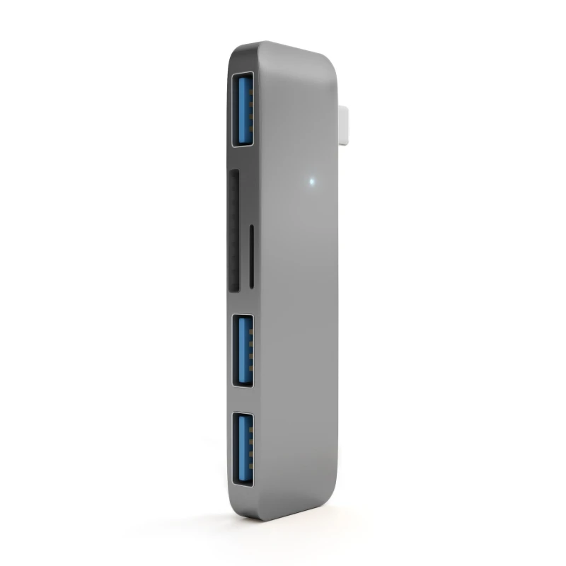 Image of Satechi Satechi ST-TCUHM laptop dock/port replicator USB 3.2 Gen 1 (3.1 Gen 1) Type-C Silver ST-TCUHM