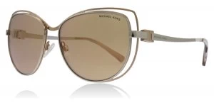 image of Michael Kors Audrina I Sunglasses Silver/Rose Gold 1121R1 58mm