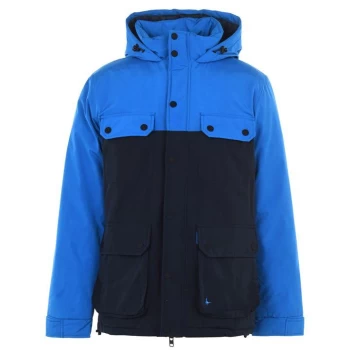 image of Jack Wills Sanderson Colour Block Jacket - Blue