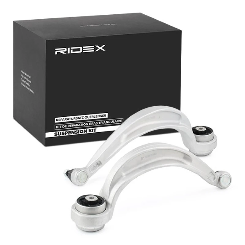Image of RIDEX 772S0541 Control arm repair kit Front Axle, Control Arm Aluminium Suspension Kit (772)