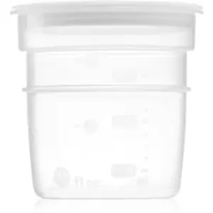 Image of Tommee Tippee C2N Closer to Nature food containers with cap 0m+ 4 pc
