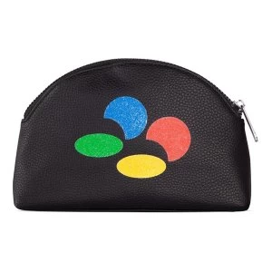 image of Nintendo - SNES Controllers Wash Bag - Black