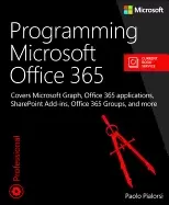 Image of programming microsoft office 365 covers microsoft graph office 365 applicat
