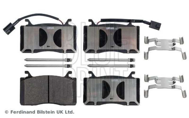 Image of Blue PRINT Brake pad set Blue PRINT ADL144229