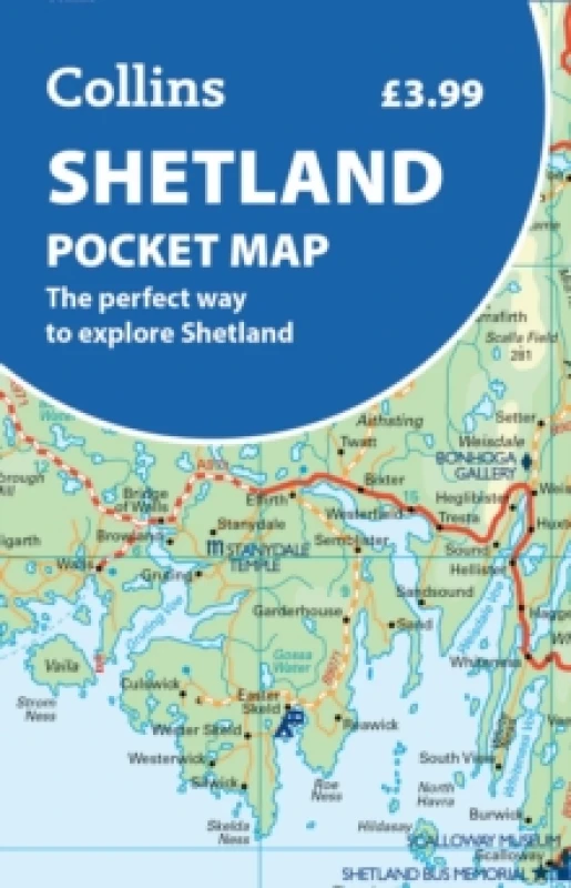 Image of Shetland Pocket Map. By Collins Maps Books