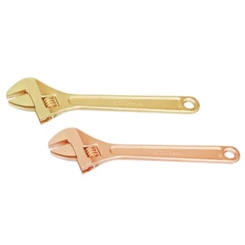 Image of Kennedy-pro - 375MM Spark Resistant Adjustable Wrench Al-Br