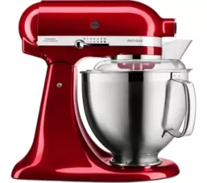 image of KitchenAid Artisan 5KSM185PSBCA Stand Mixer - Candy Apple, Red