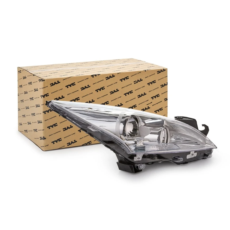 Image of TYC 20-14145-05-2 Headlights H7/H7, with electric motor, Right Headlight (259)