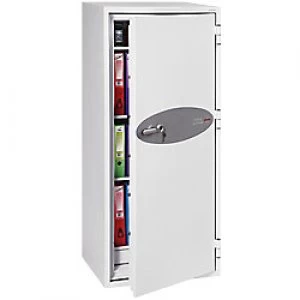 Image of Phoenix Fire Safe with Key Lock FS1912K 338L 1685 x 690 x 650 mm White
