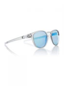 Image of Oakley Grey LATCH Oval Sunglasses Grey