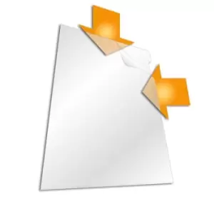 Image of Durable Transparent Punched Pocket A4, Pack of 50 Clear Pockets